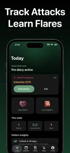 Headache + Migraine Tracker screenshot 3