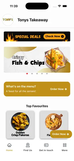 Tonys Takeaway Edinburgh screenshot 1