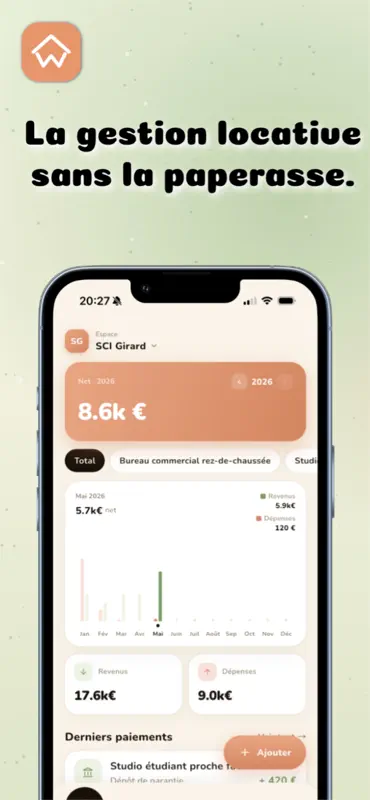 Weloca — Gestion locative screenshot 1 of 5