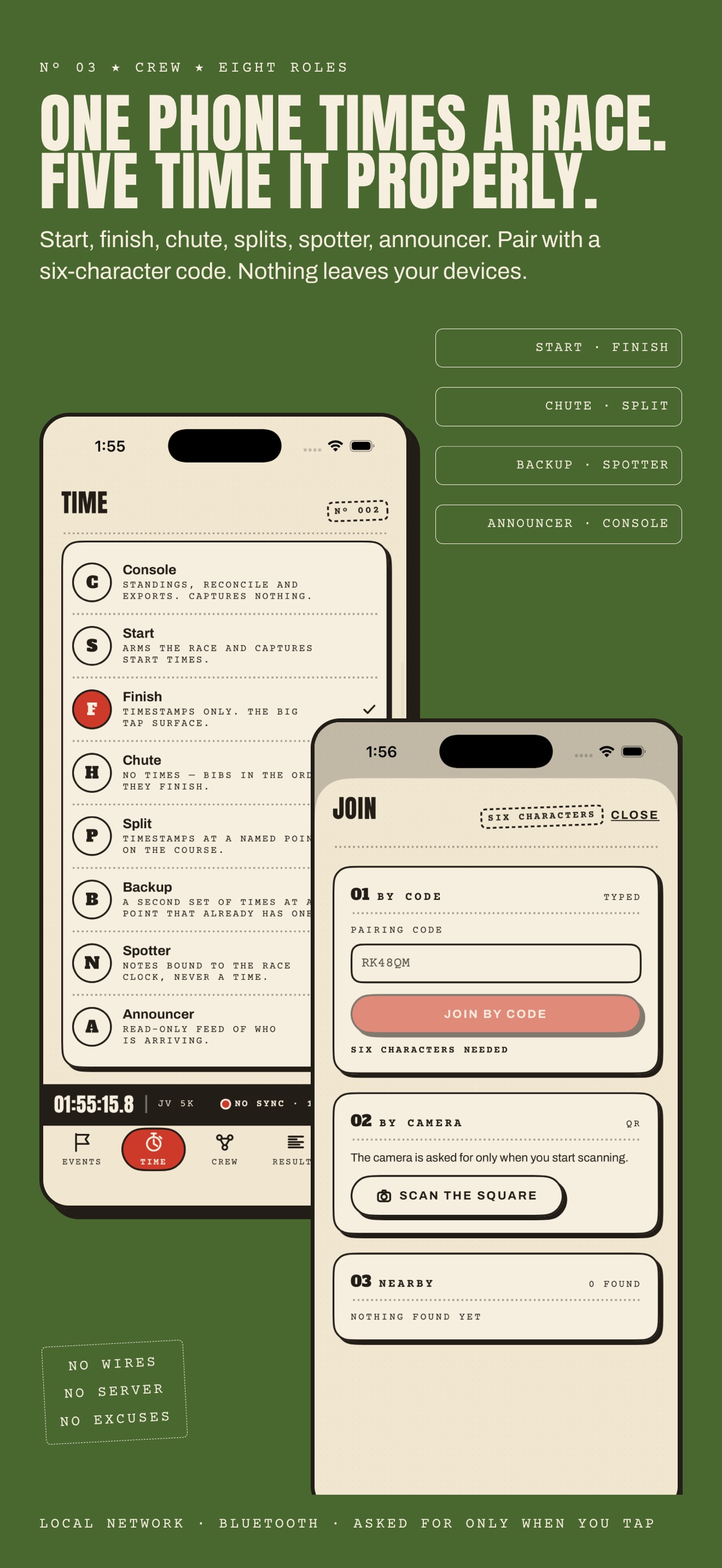 Screenshot 3 of Race Timer Stopwatch : BIBTIME