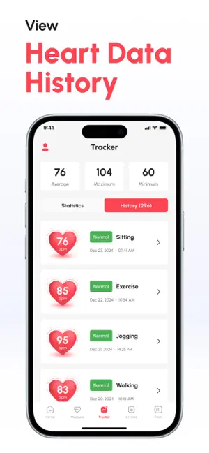 Heart Pulse Monitor－Health Log screenshot 3