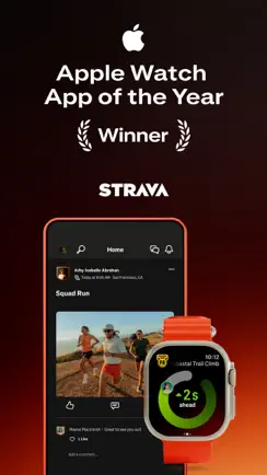 Strava: Run, Bike, Walk iPhone image 1