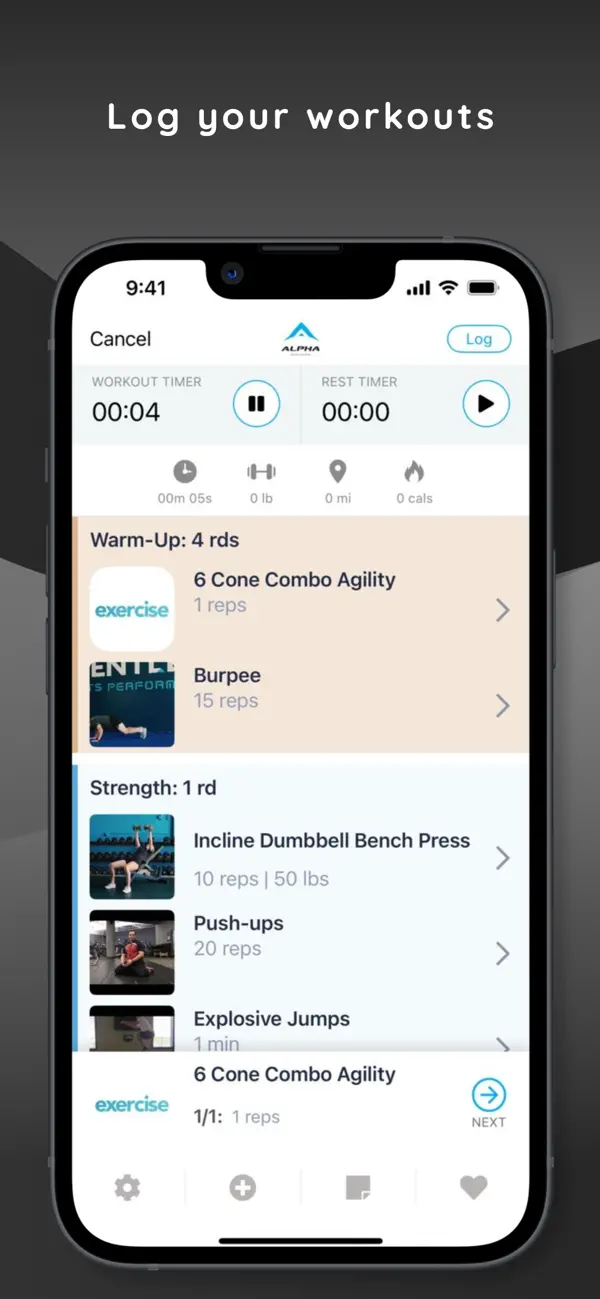 Screenshot #3 pour Alpha Athlete