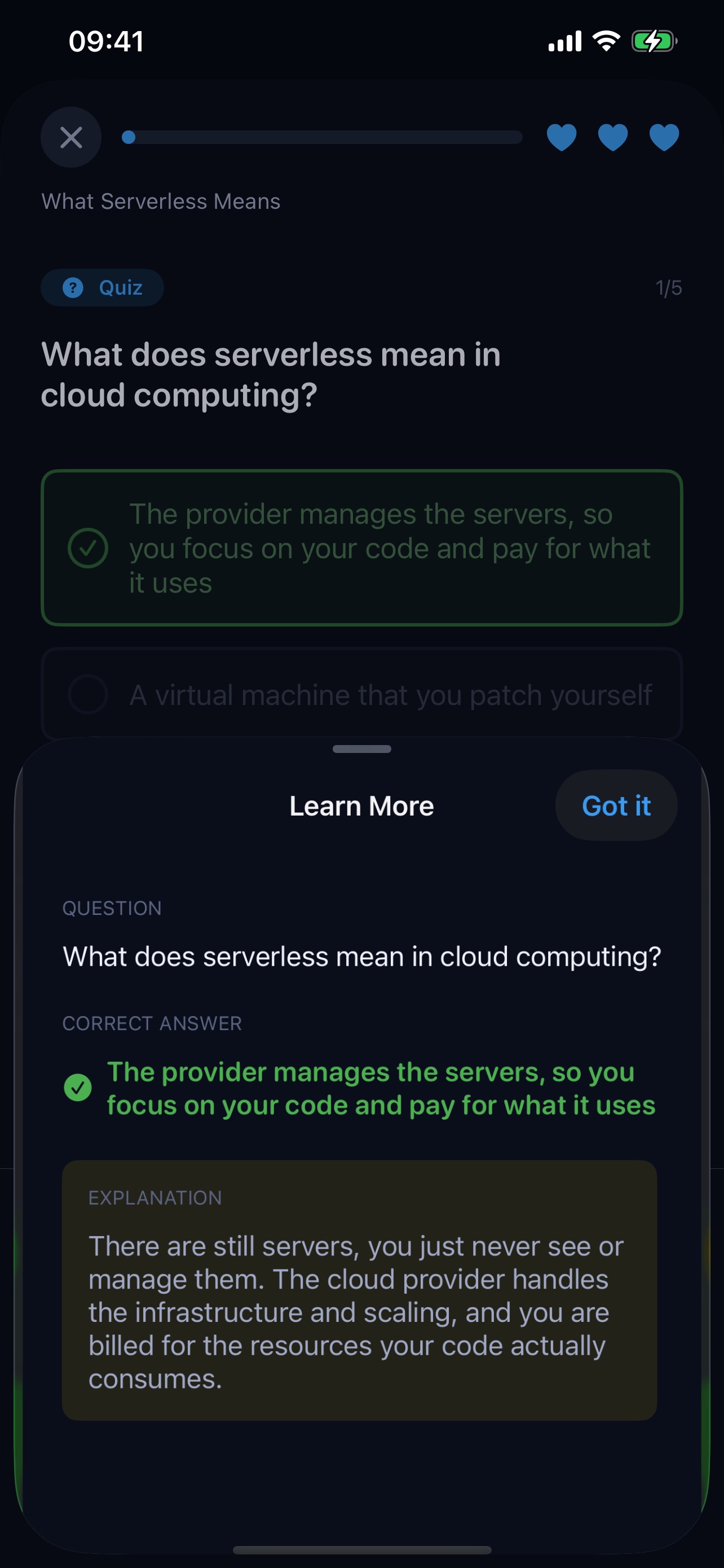 Screenshot 3 of Azure Cloud & AI Fundamentals