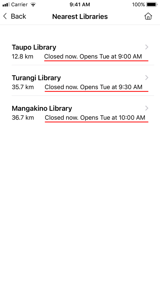 #5. Taupo District Libraries (iOS) 由: Department of Internal Affairs