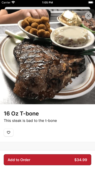 Red River Steakhouse Screenshot
