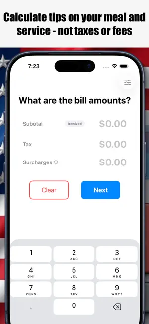 ProTip USA Tip Calculator screenshot 2