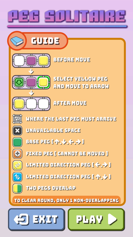 #1. Peg Solitaire - New types (iOS) Podle: SEOKMIN KIM