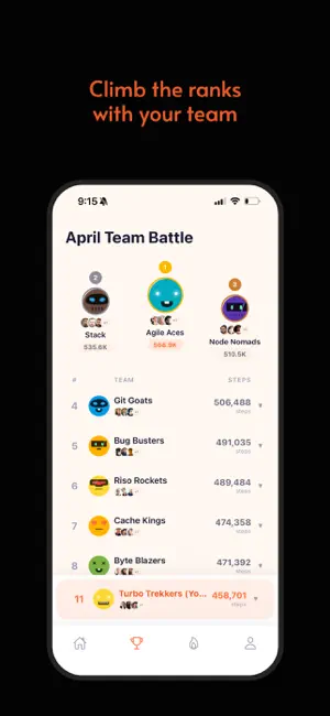 StepRank - Employee Wellness screenshot 2