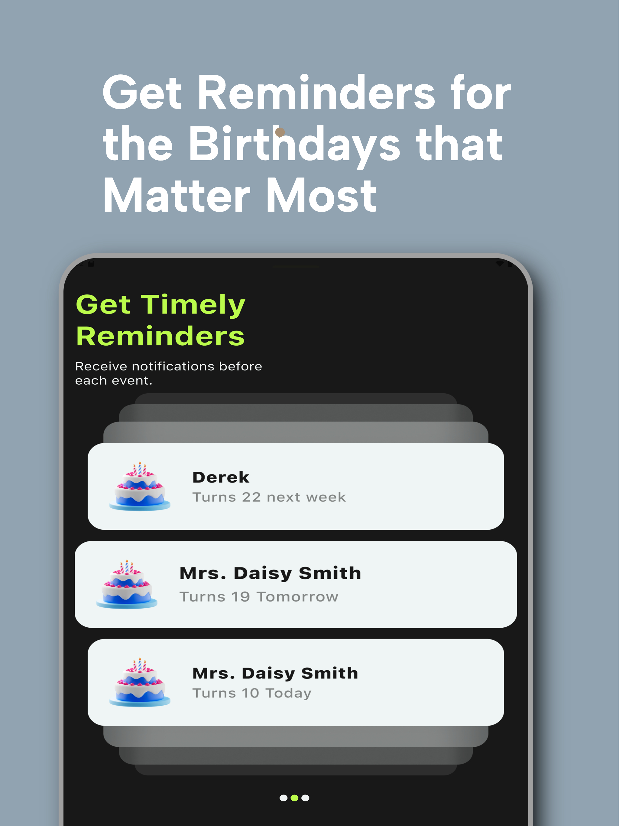 Reminday: Birthdays & More screenshot 9