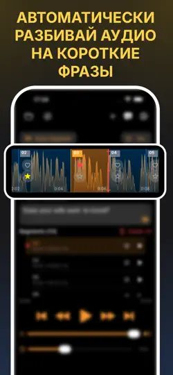 Скриншот AudioLingo - WorkAudioBook на iPhone 3