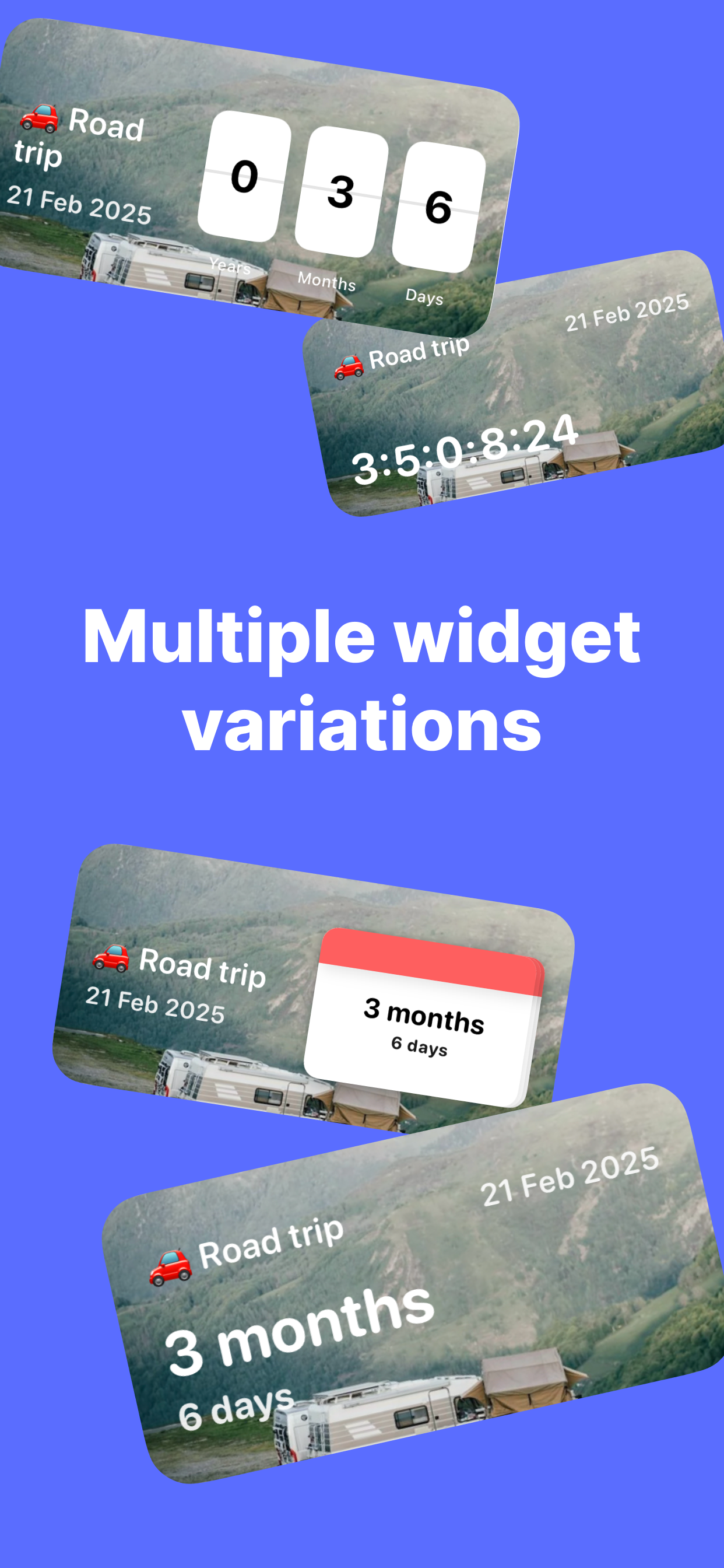 Countdown Widget - Track days