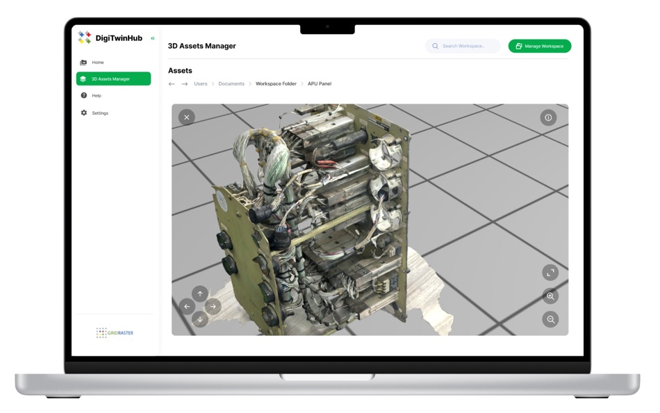 #9. DigiTwinHub (macOS) Podle: Grid Raster Inc.