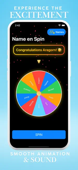 Name en Spin screenshot 4