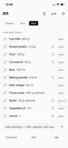 Nom Nom - Family Meal Planner screenshot 4