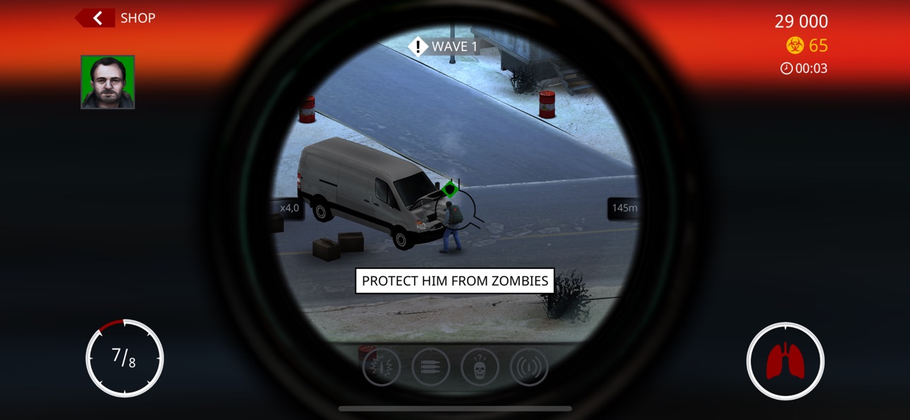 Hitman Sniper iOS Mod IPA screenshot 9 - iOS game interface