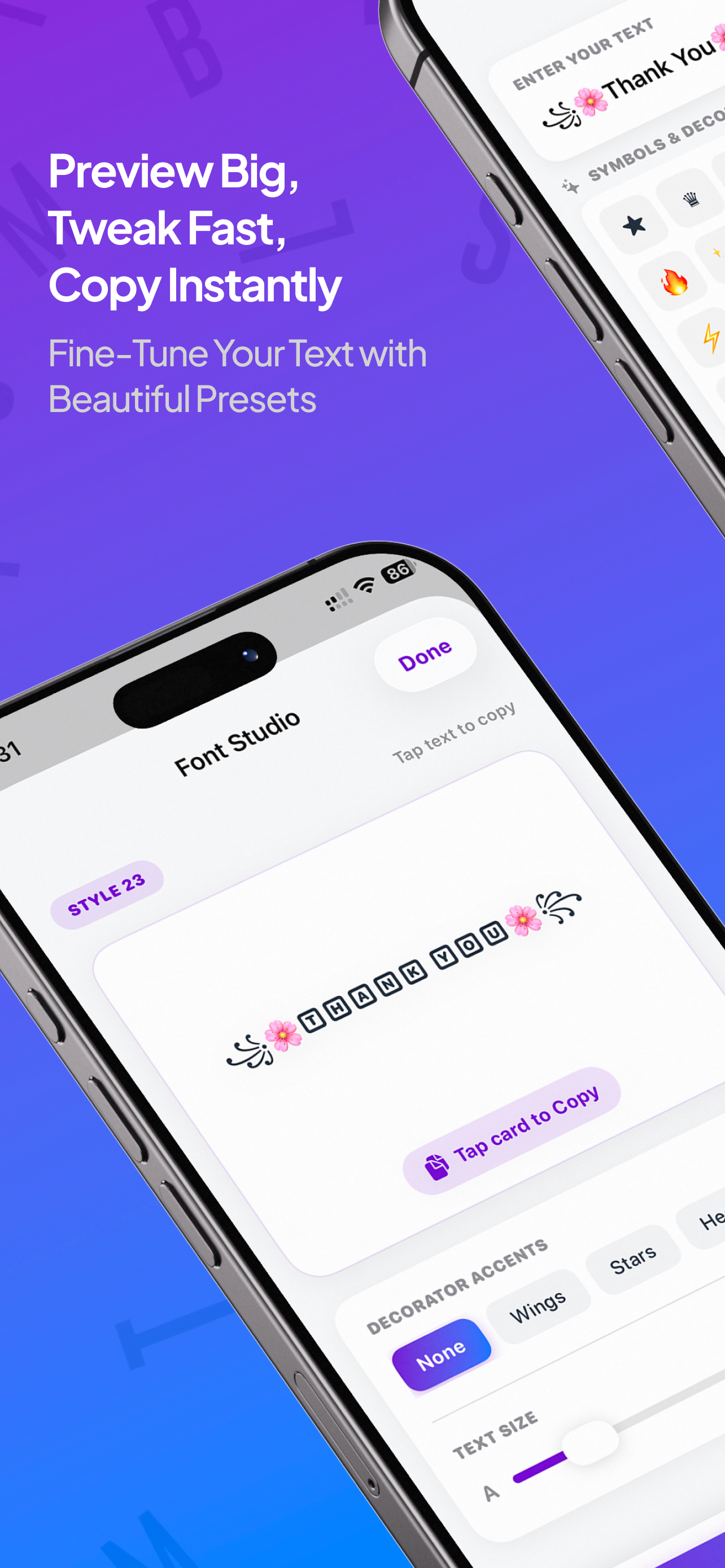 Fancy Fonts: Stylish Text screenshot 2
