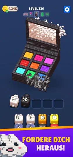 Screenshot von Cube Land Puzzle Game auf dem iPhone 3