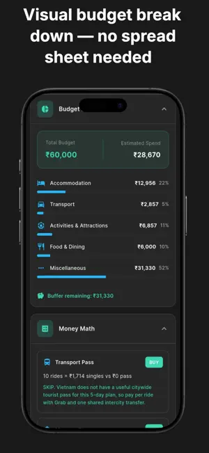 Navica: Budget Trip Planner screenshot 2
