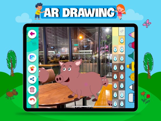 Kids Drawing, Doodle Painting iPad screenshot 6 - Entertainment app