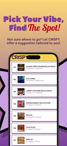 Crispy List - Dining Reviews screenshot