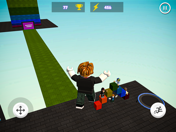 Обби 1 Сила Прыжка