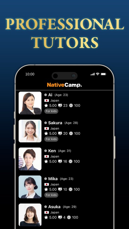 Native Camp : Learn Japanese screenshot-4