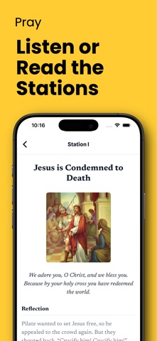 Stations Of The Cross iPhone screenshot