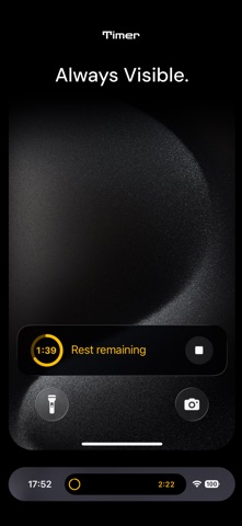 Heave - Gym Tracker Notes Log iPhone screenshot