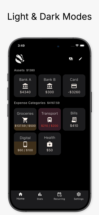 Expense Tracker Minimalist Screenshot 5 of 10