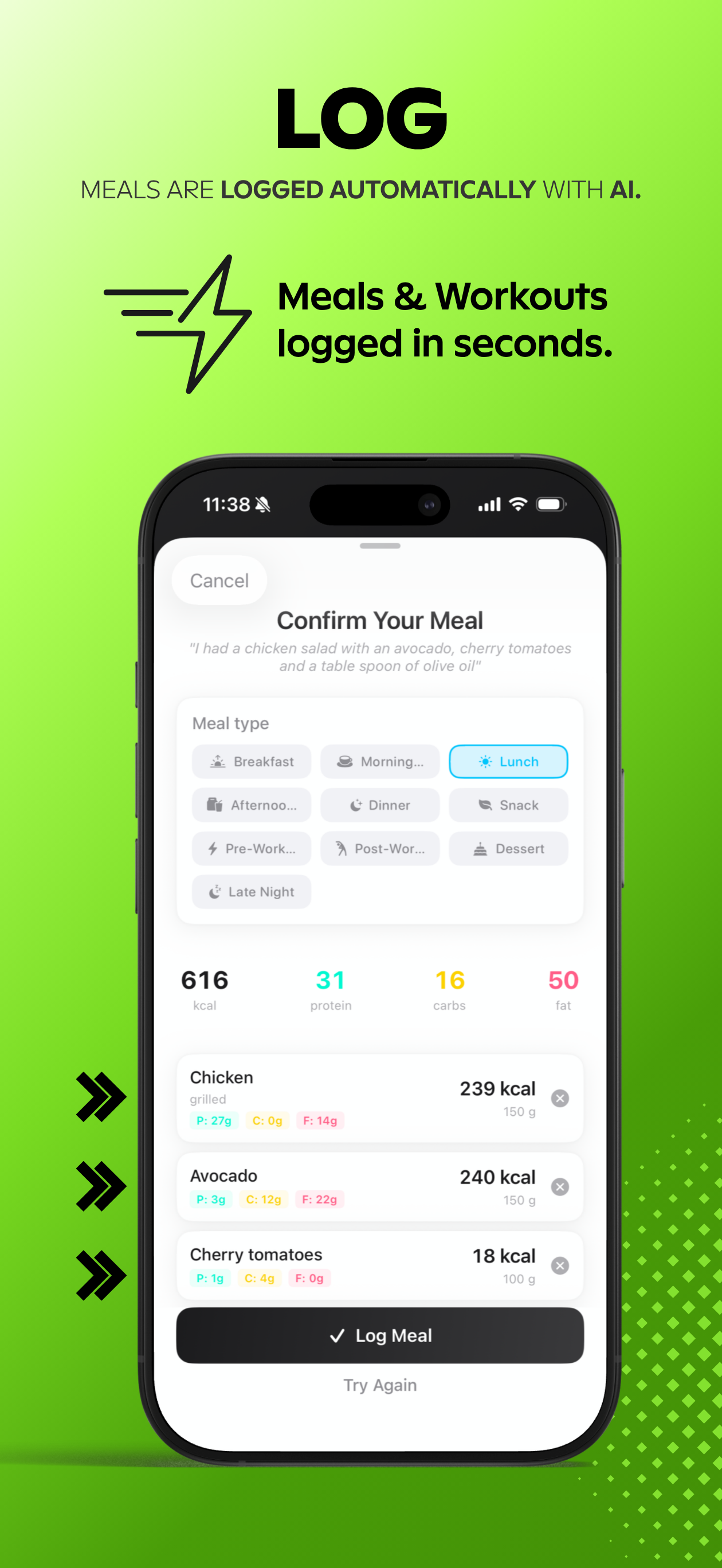 Wellfeed: Voice Cal Tracker