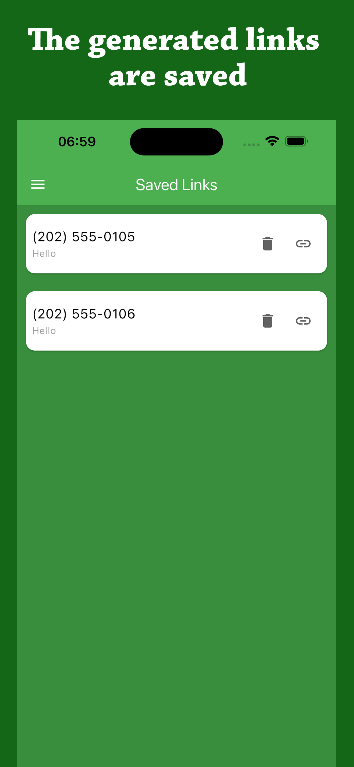 Link Generator for Whats