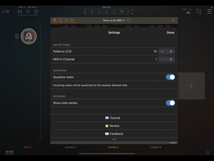 Note to Be - MIDI Quantizer