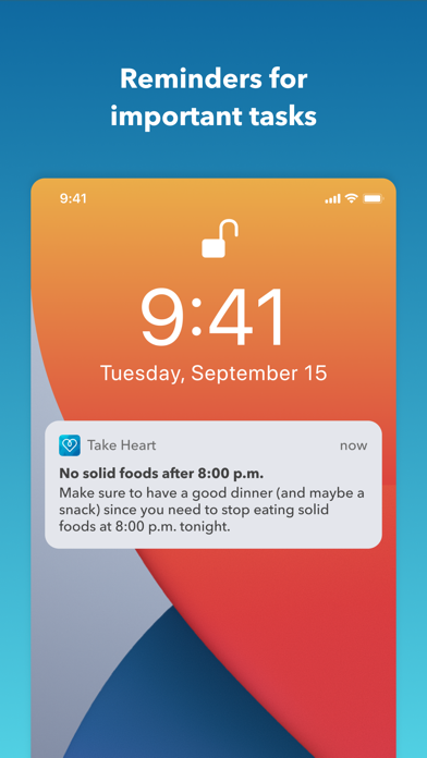 Take Heart by Allina Health iPhone screenshot 5 - Medical app