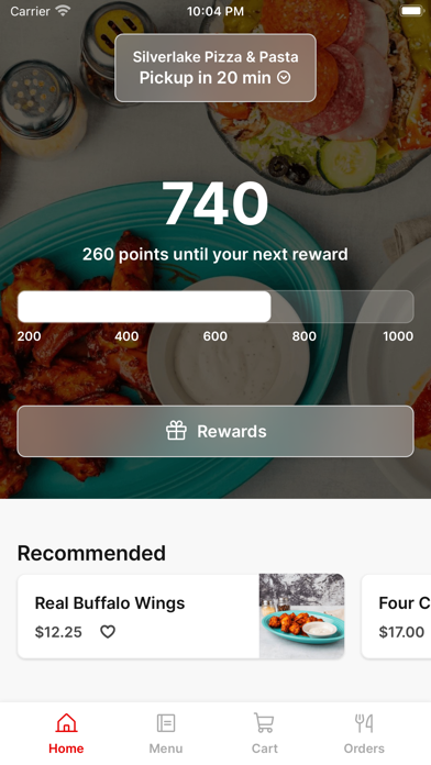 Silverlake Pizza To Go iPhone screenshot 1 - Food & Drink app