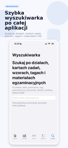 Matematyka na maturę iPhone screenshot
