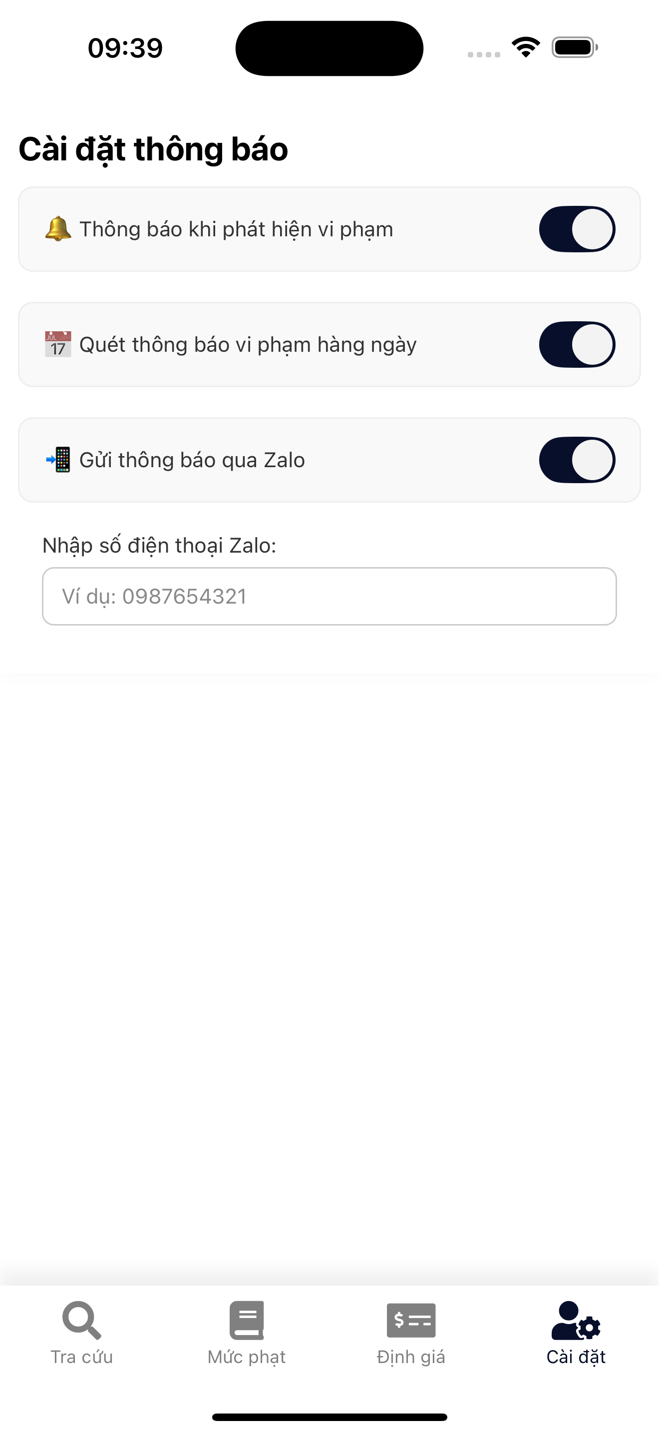 Phạt Nguội Toàn Quốc screenshot 5