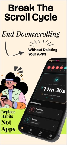 RepsForReels: App Blocker screenshot