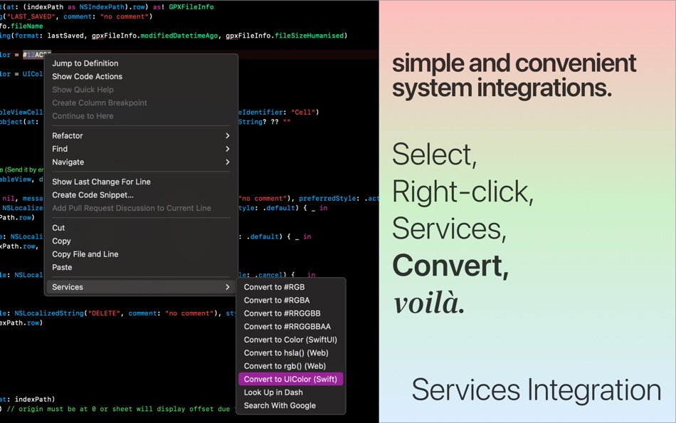 #2. ColourConvert (macOS) 由: Vincent Neo