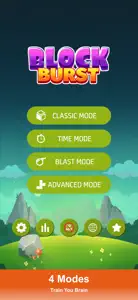 Block Burst–Puzzle Brain Game screenshot #2 for iPhone