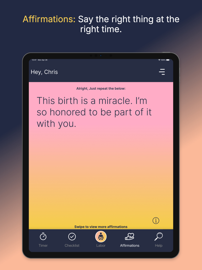 ‎Harbor: Birth & Labor Coach Screenshot
