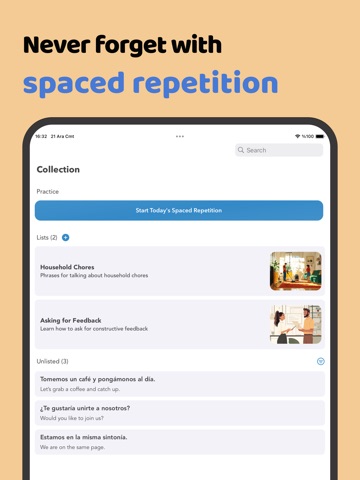 How to Say: Learn Languages AI iPad screenshot