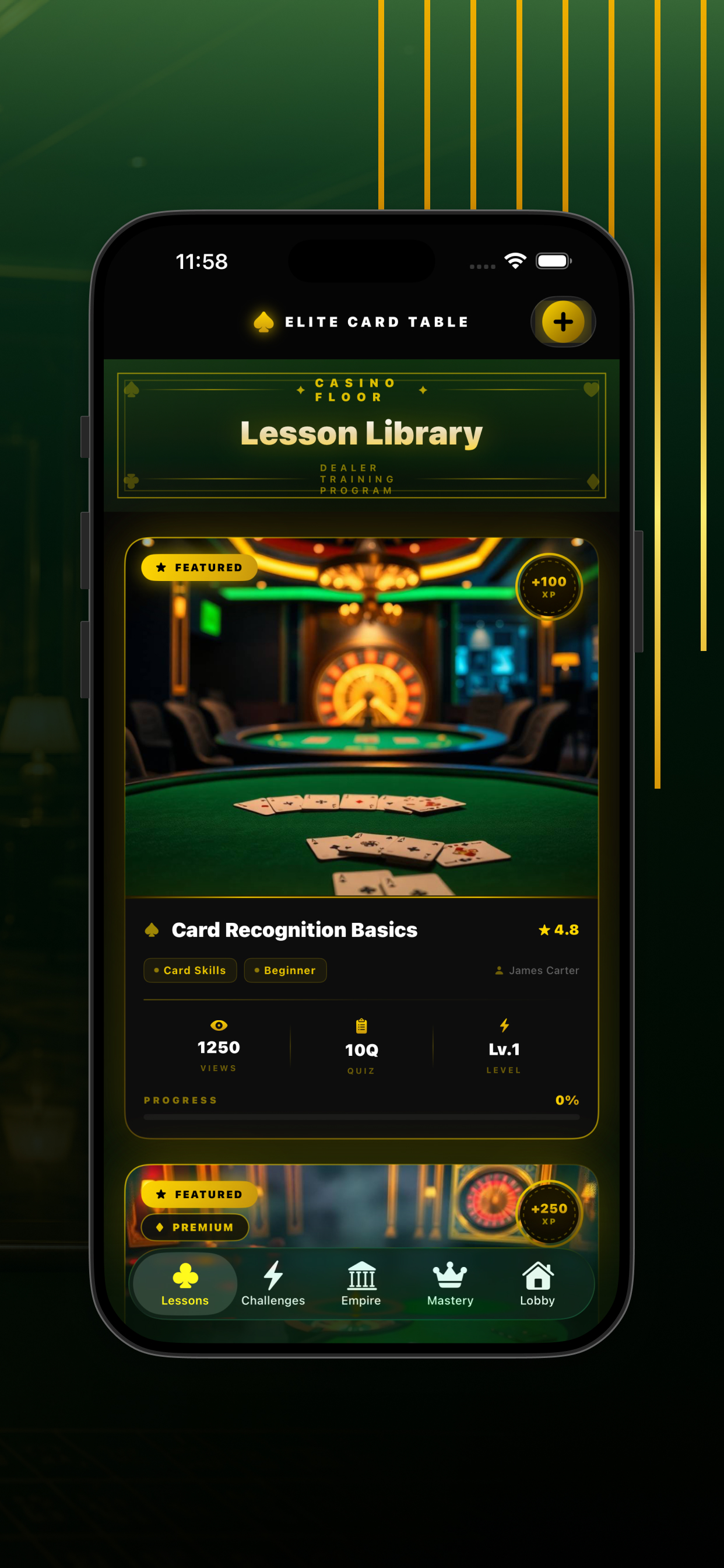 Casino Elite Card Table screenshot 4