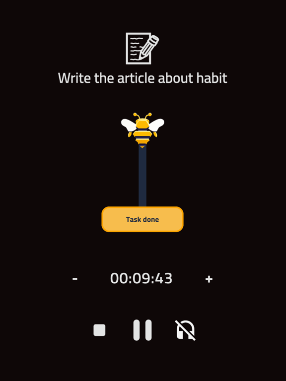 BeeDone: Daily Routine Planner iPad screenshot 5 - Productivity app