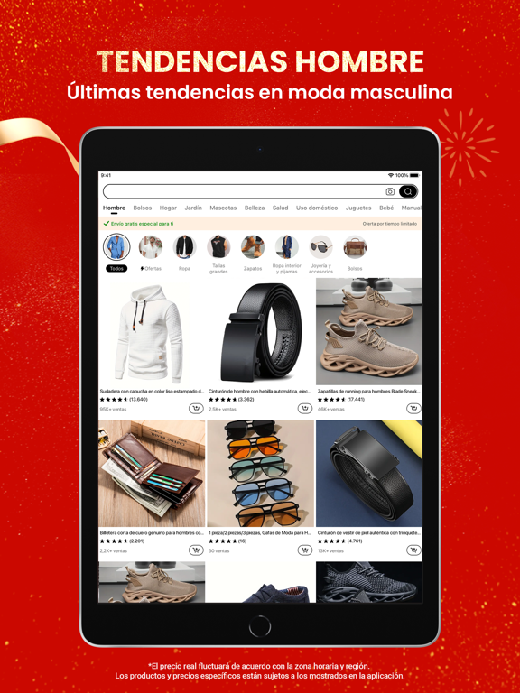 Temu: compra como millonario App Store preview screenshot 10