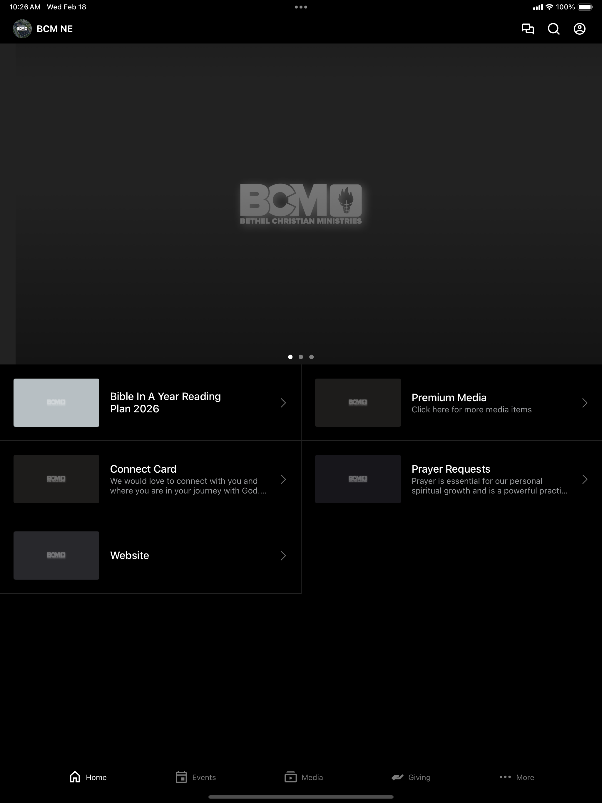 Bethel Christian Ministries NE screenshot 5