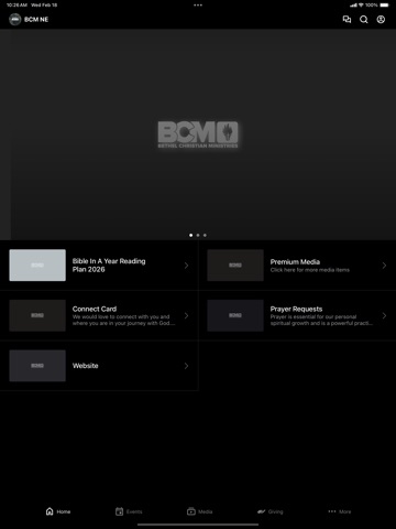 Bethel Christian Ministries NE iPad screenshot