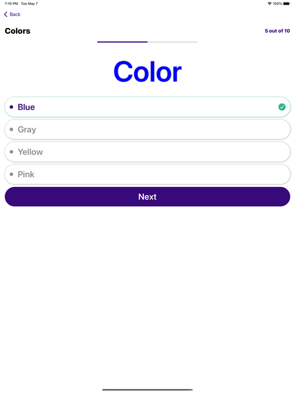 Screenshot #6 pour Learning: Colors