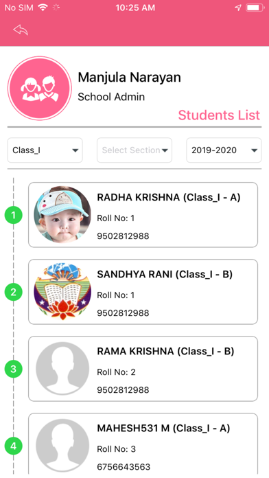 Screenshot #1 pour AkinSchoolApp