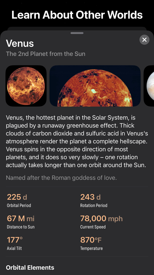 #5. Planetaria: Space Simulator (iOS) 由: Joseph Rupertus